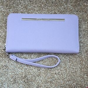 Steve Madden Lavender Wristlet Clutch